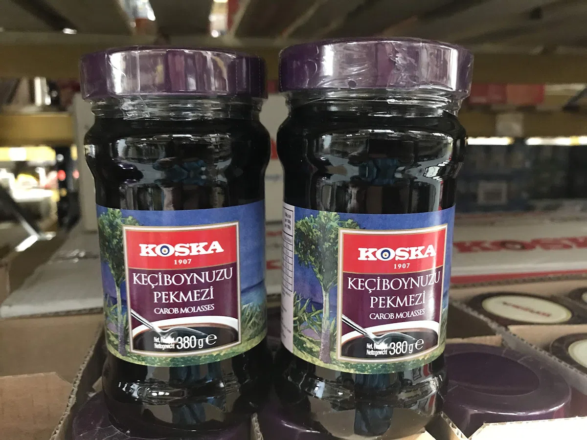 Lot de 2 pots de mélasse de caroube Koska - 380 g chacun