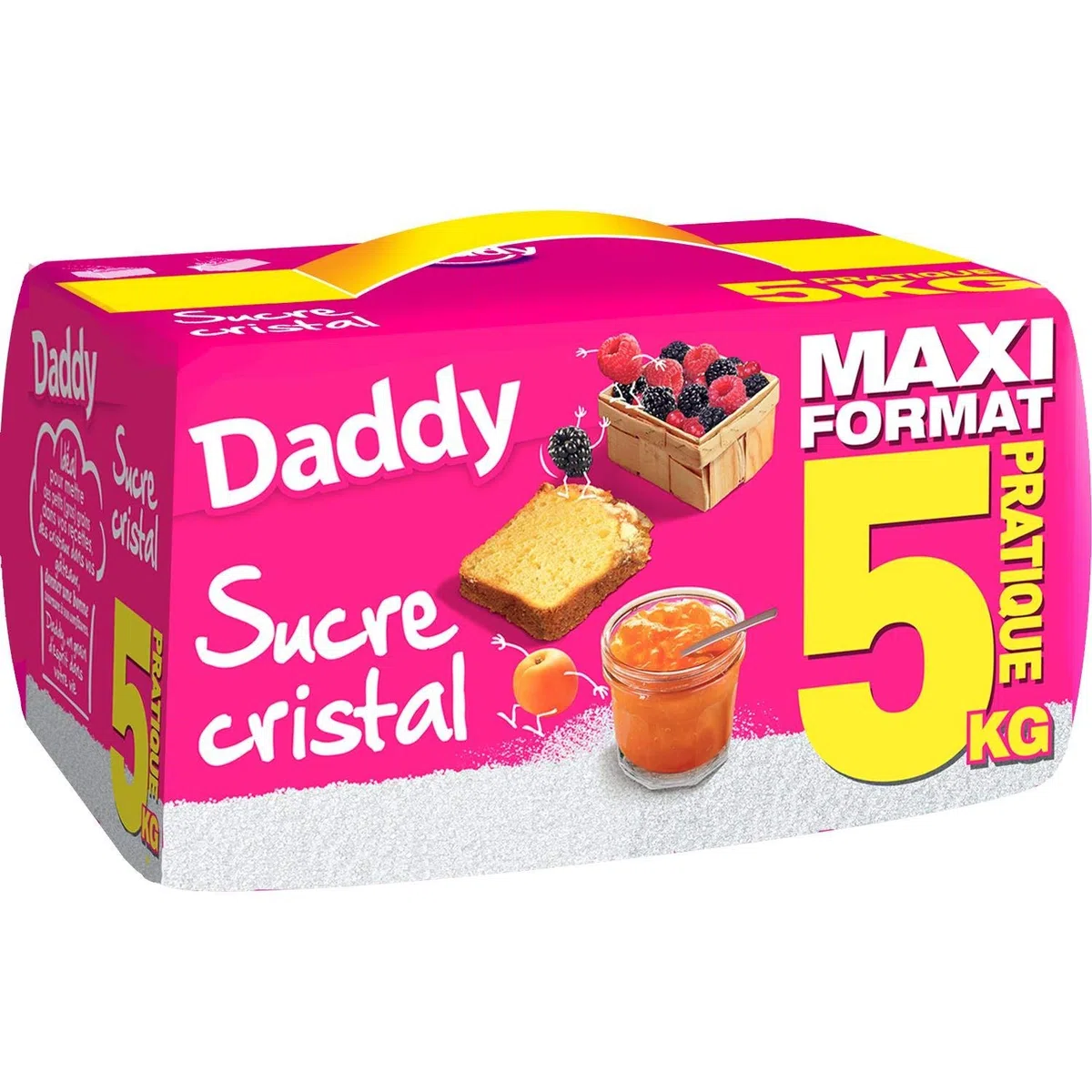 Daddy Sucre cristal - Le paquet de 5kg